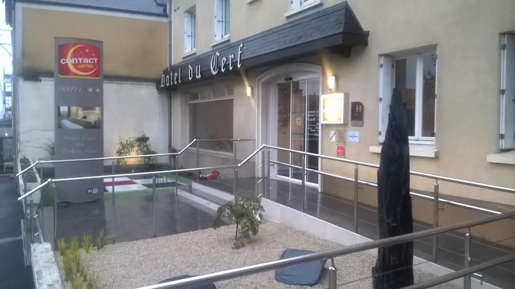 Contact Hotel Du Cerf Château-Gontier Dış mekan fotoğraf