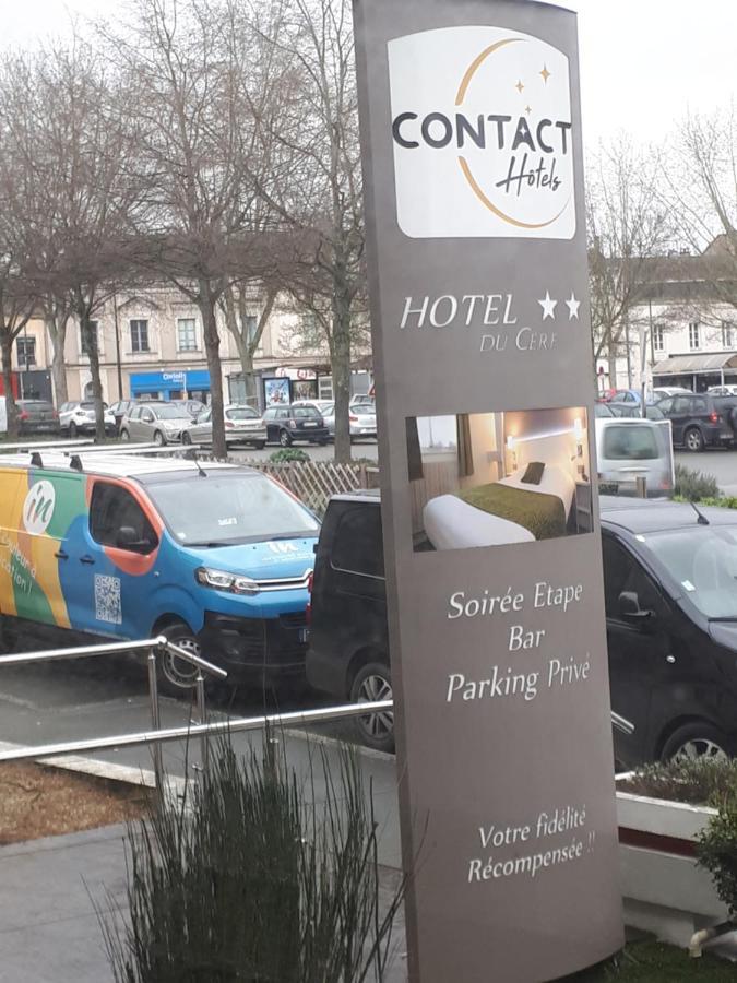 Contact Hotel Du Cerf Château-Gontier Dış mekan fotoğraf